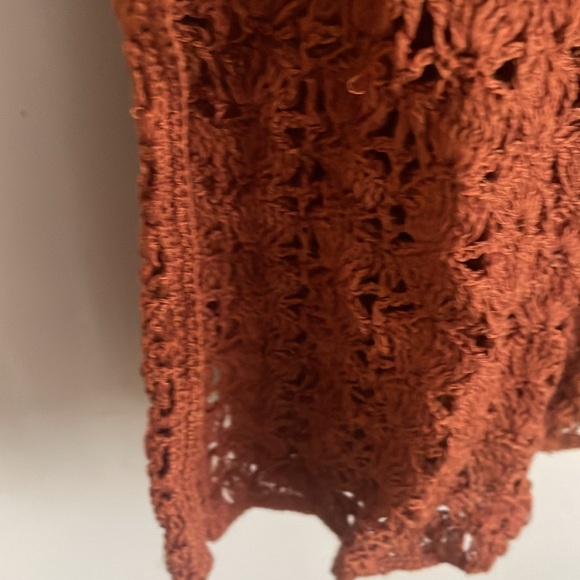 CULT GAIA Demi Crochet Halter Dress Spice - Picture 7 of 16